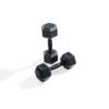 Hexagonal dumbbell 7kg Black - Image 2