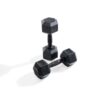 Hexagonal dumbbell 2,5kg Black - Image 4