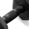 Hexagonal dumbbell 60kg Black - Image 5