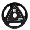 Rubber olympic plate 10kg - Image 3