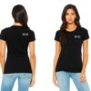 T-shirt woman black/grey XL - Image 2