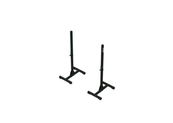 Squat stands black incl. j-cups