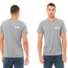 T-shirt man grey/white XL - Image 2