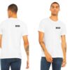 T-shirt man white/black S - Image 2